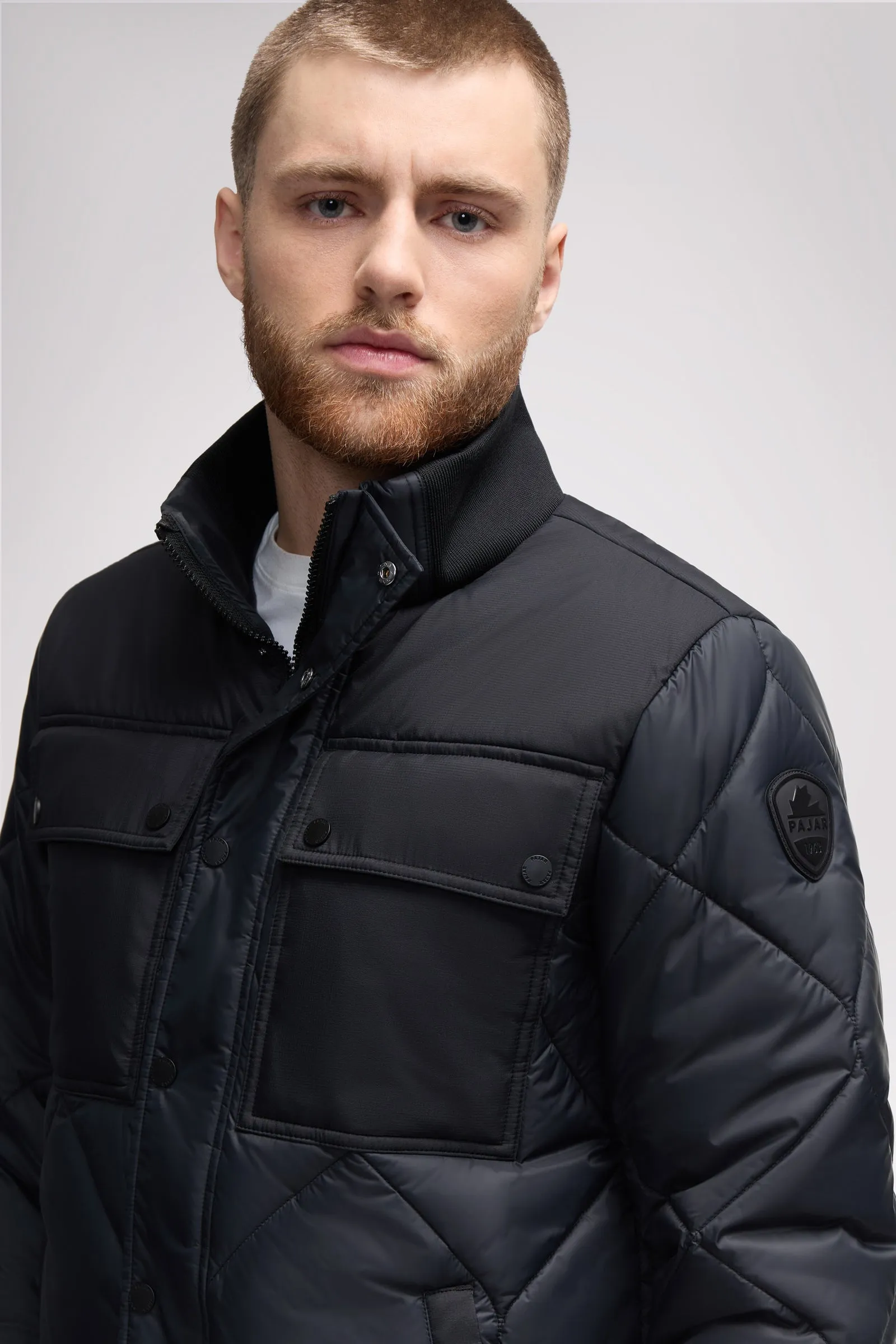 Obsidian Men's Onion Quilted Shacket sold by Pajar product image thumbnail 5