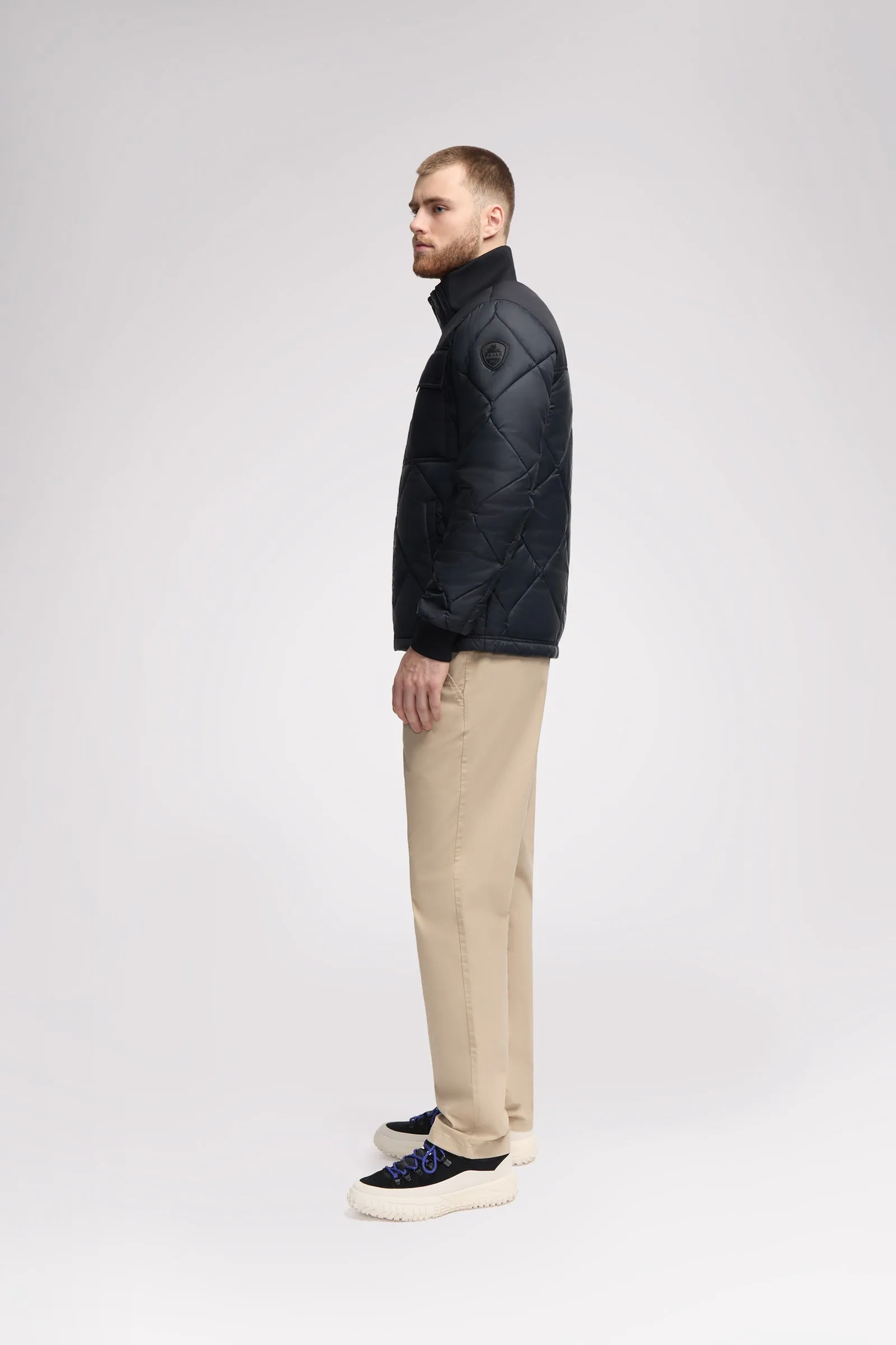 Obsidian Men's Onion Quilted Shacket sold by Pajar product image thumbnail 3