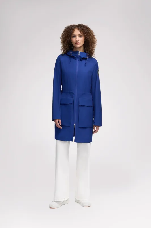 Dew Women's Hooded Rainshell made by Pajar