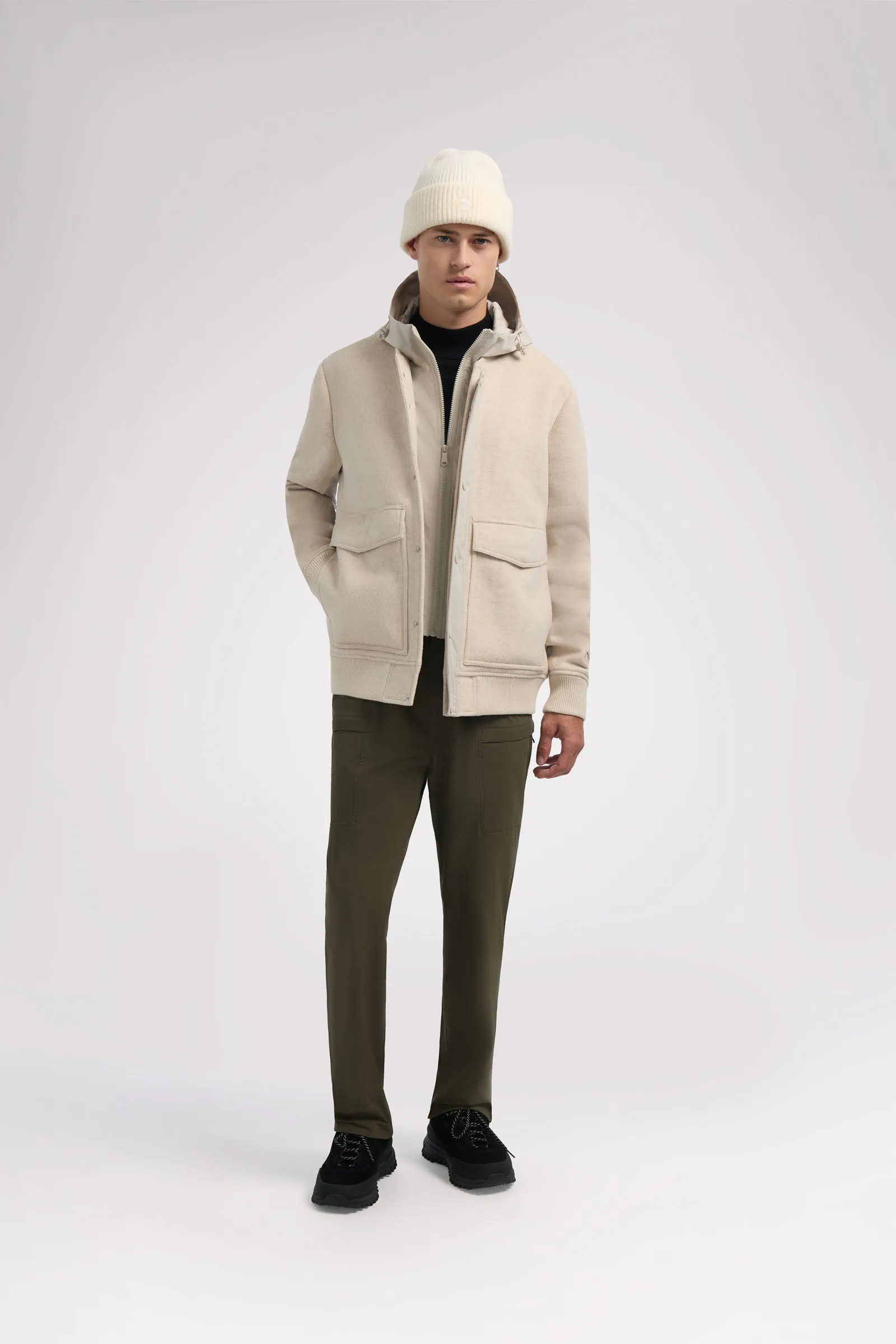 Hader Men's Wool Blend Bomber sold by Pajar