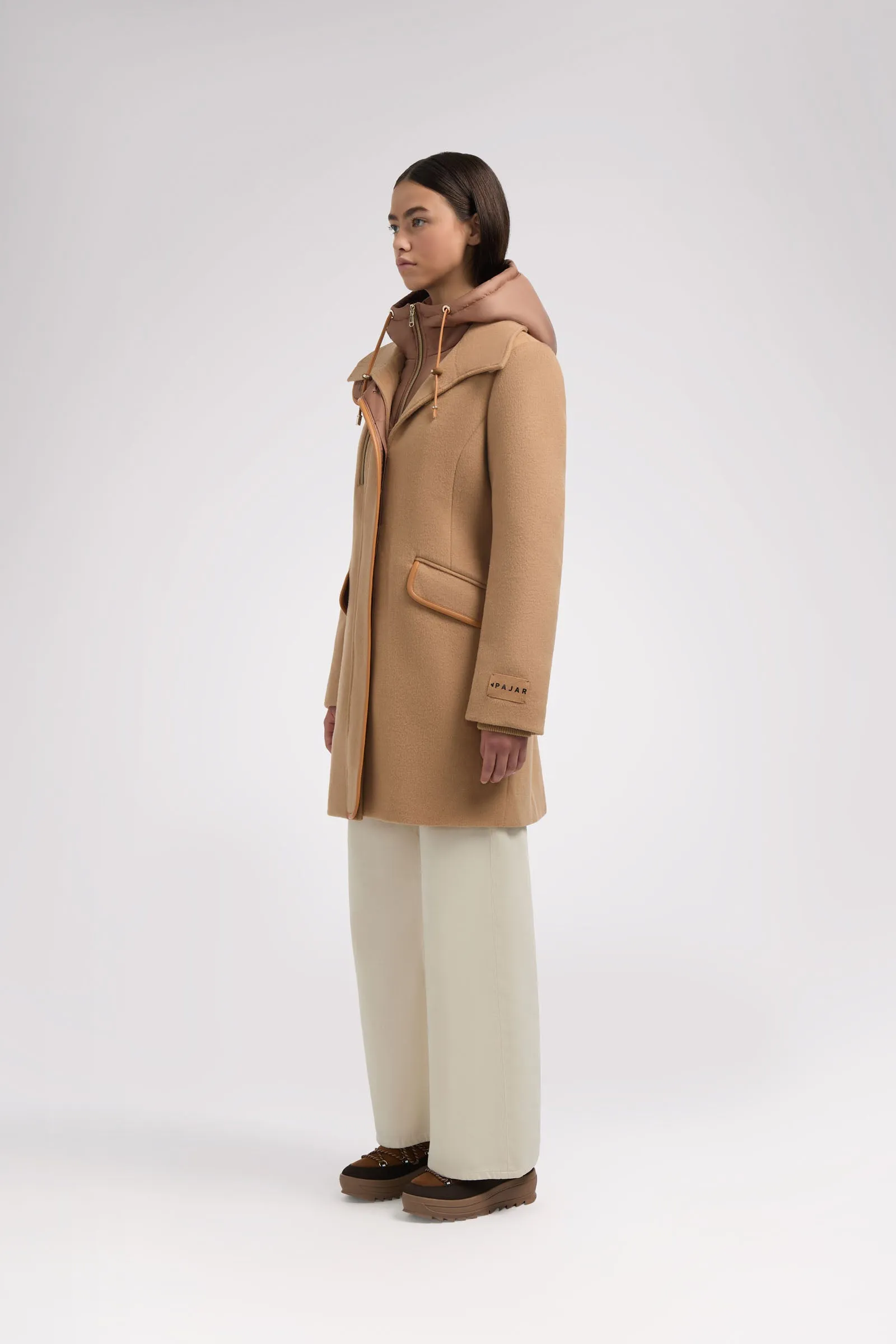 Celeste Women's Mid-Length Wool Coat sold by Pajar product image thumbnail 3