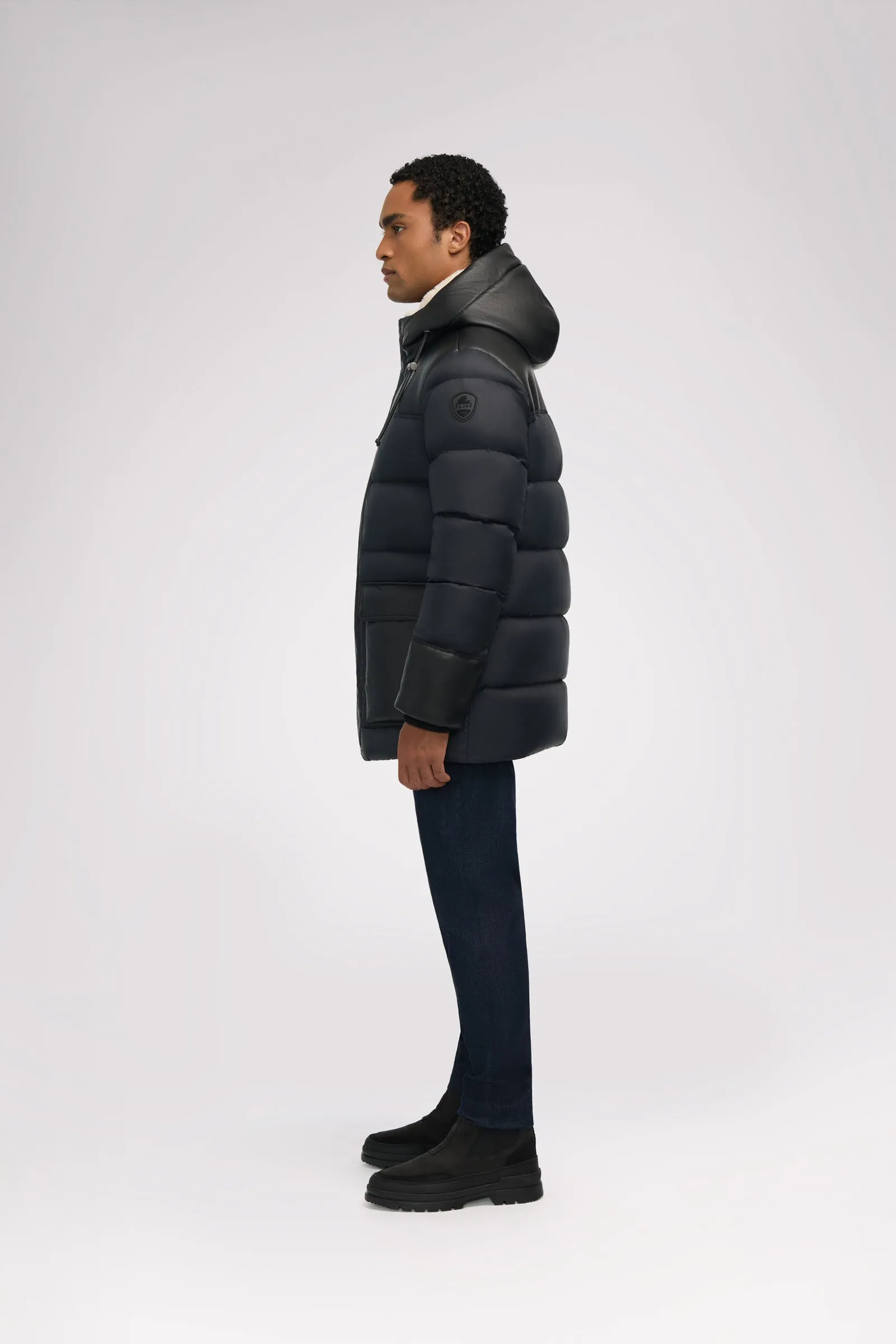 Wolf Men's Faux Shearling Parka Puffer sold by Pajar product image thumbnail 3