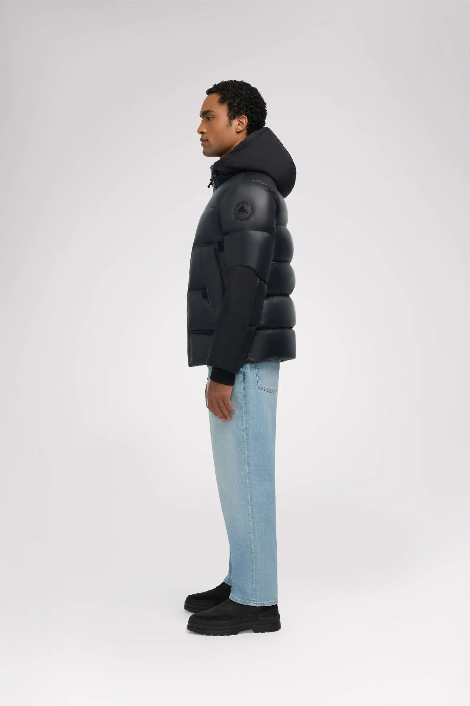 Nuray Men's Mixed Media Puffer sold by Pajar product image thumbnail 3