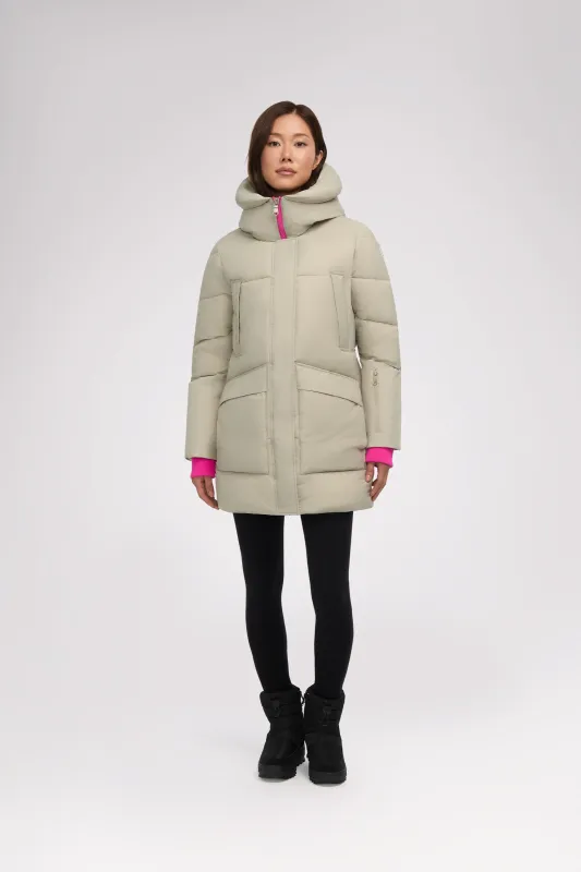 Heirani Women's Mid-Length Parka Puffer sold by Pajar