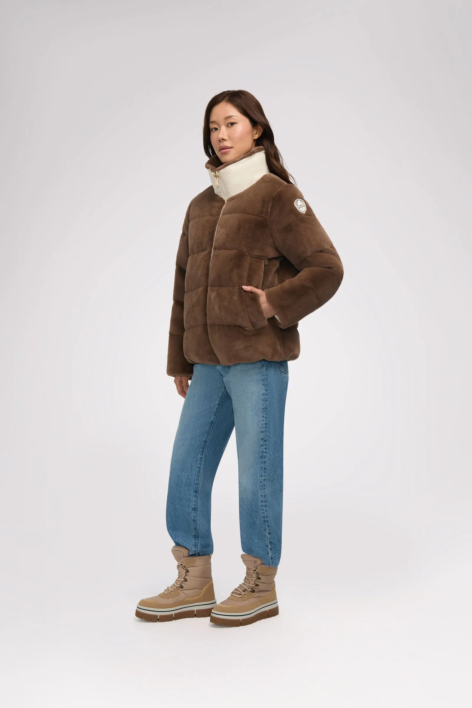 Vanita Women's Boxy Reversible Puffer sold by Pajar product image thumbnail 5