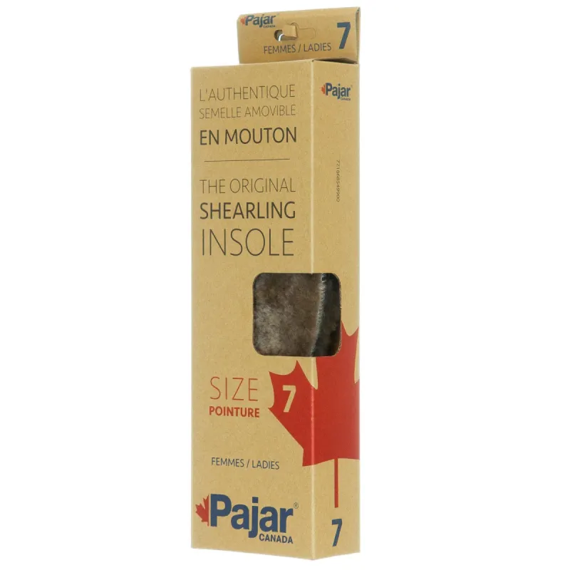 Shearling Insole For Women made by Pajar