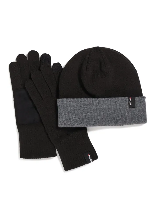 Rossland Unisex Reversible Hat Gift Set made by Pajar