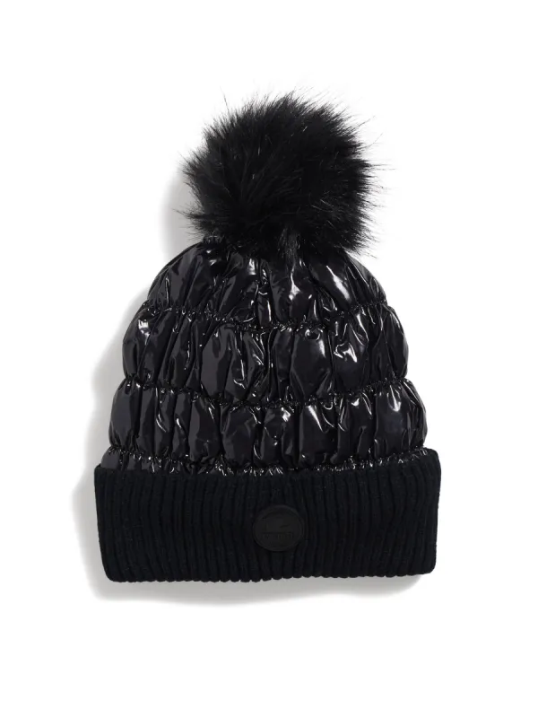 Orla Women's Quilted Beanie w/Pompom sold by Pajar