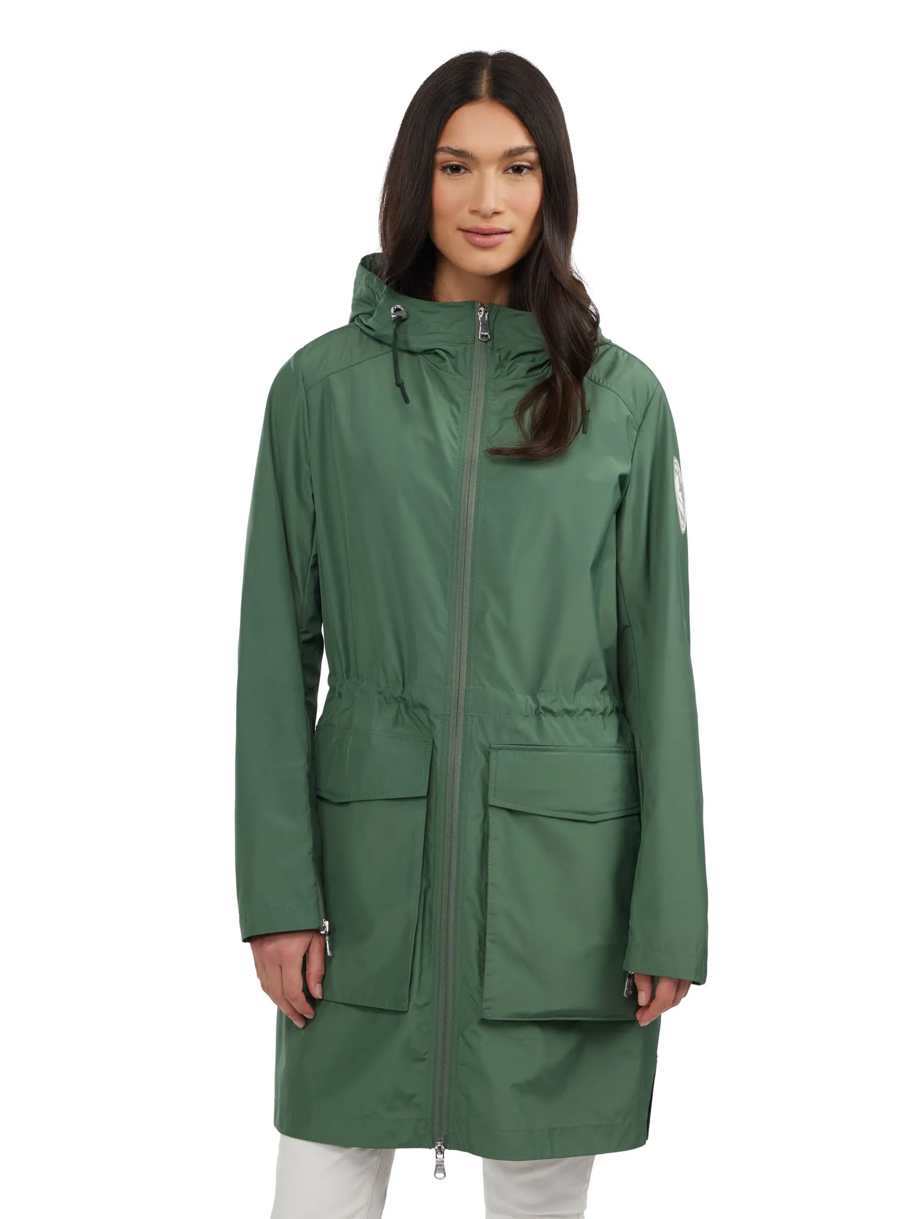 Dew Women's Long Raincoat sold by Pajar