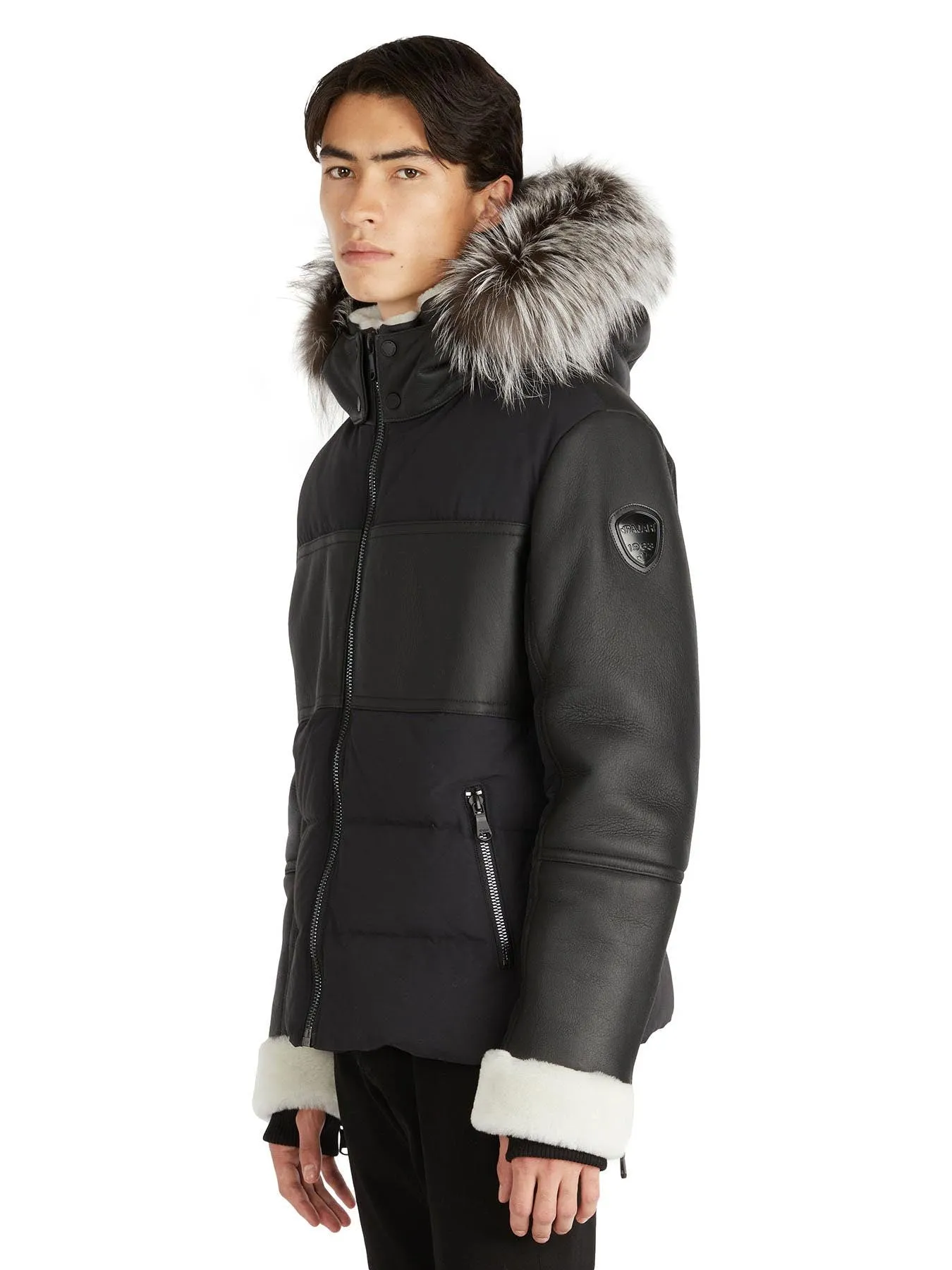 Bergen Men's Luxury Shearling Puffer sold by Pajar product image thumbnail 3