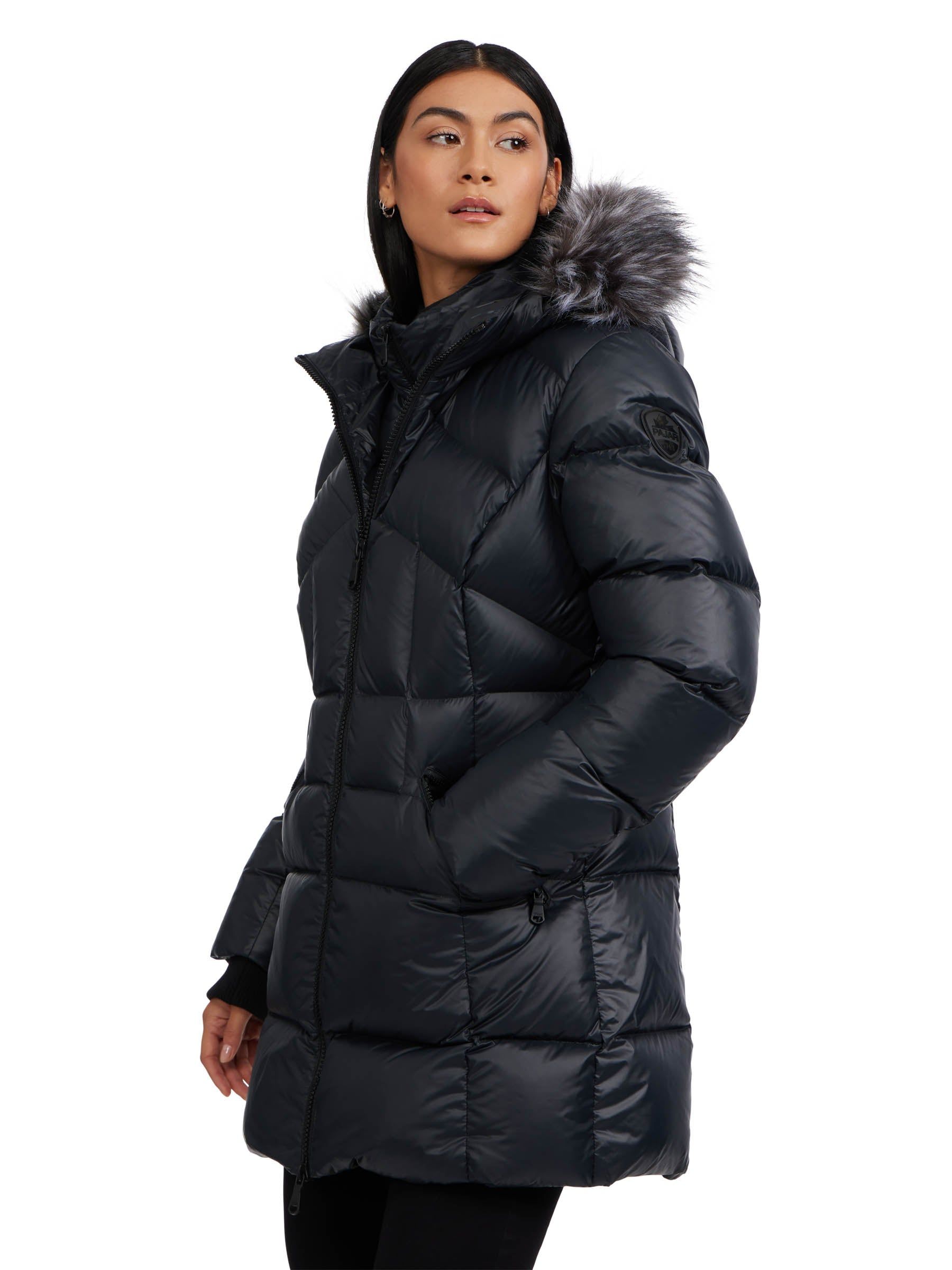 Ares Women's Puffer Jacket w/Faux Fur Trim sold by Pajar product image thumbnail 3