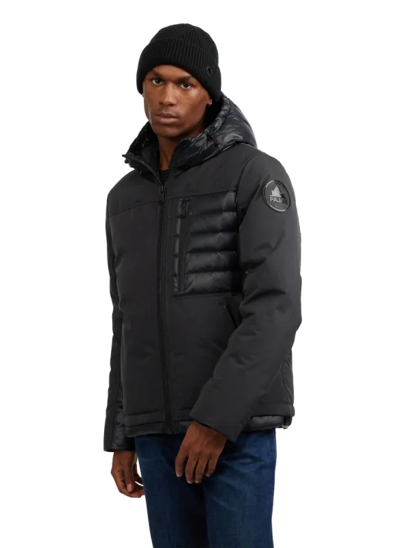 Hoku Men's Mixed-Media Jacket sold by Pajar