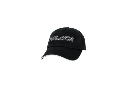 PALACE ISN'T IT 6-PANEL BLACK sold by PALACE