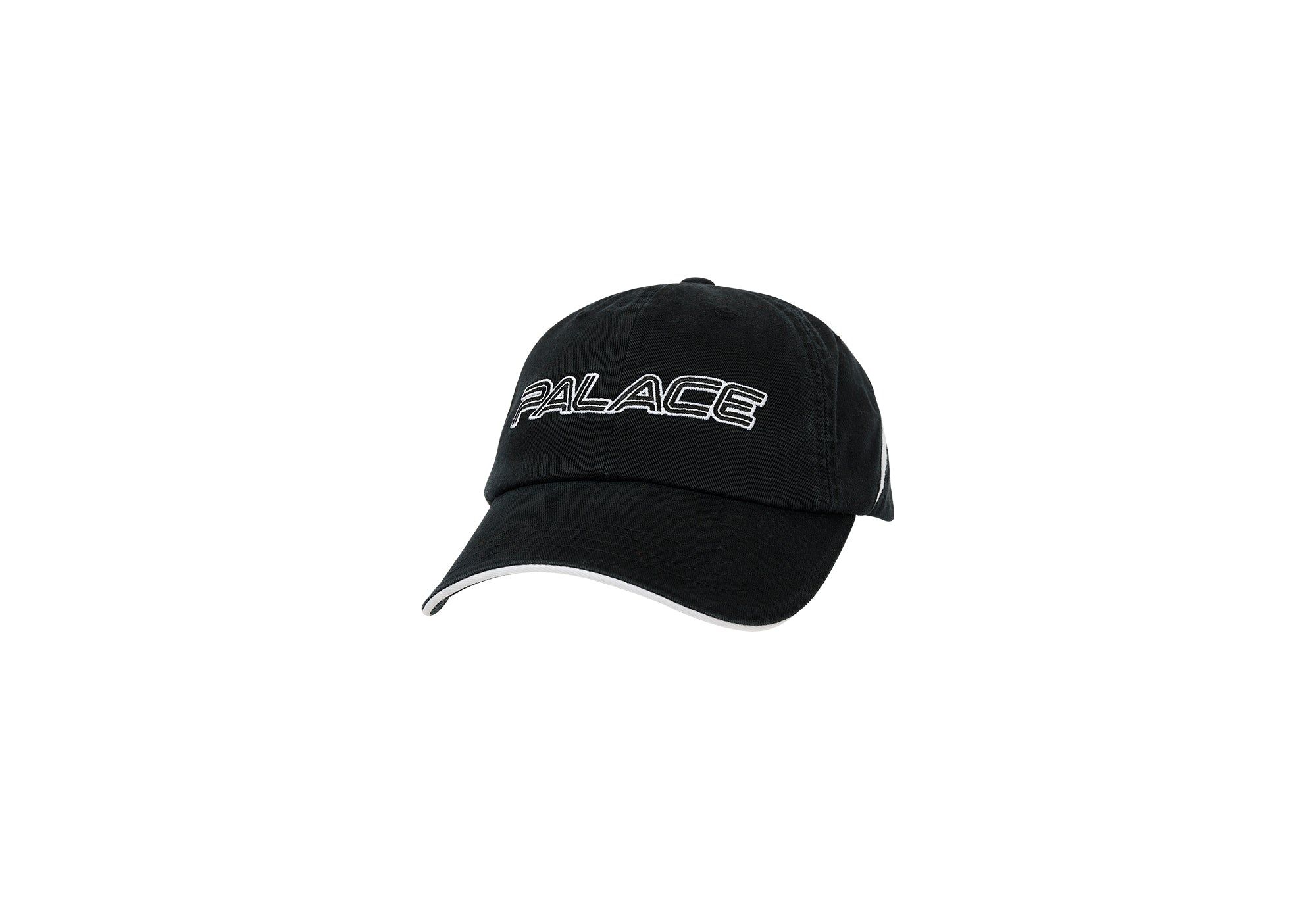PALACE ISN'T IT 6-PANEL BLACK sold by PALACE