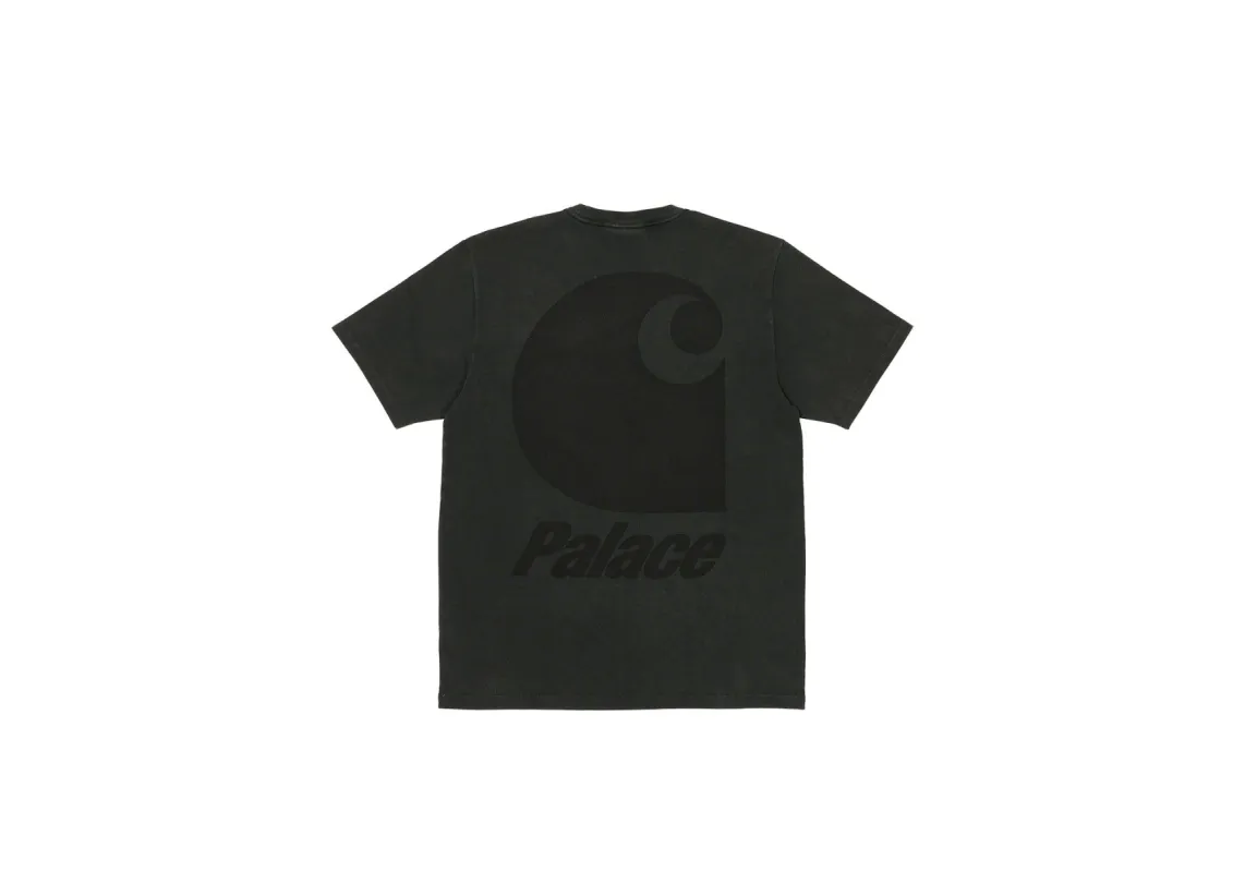 PALACE CARHARTT WIP S/S POCKET T-SHIRT BLACK sold by PALACE