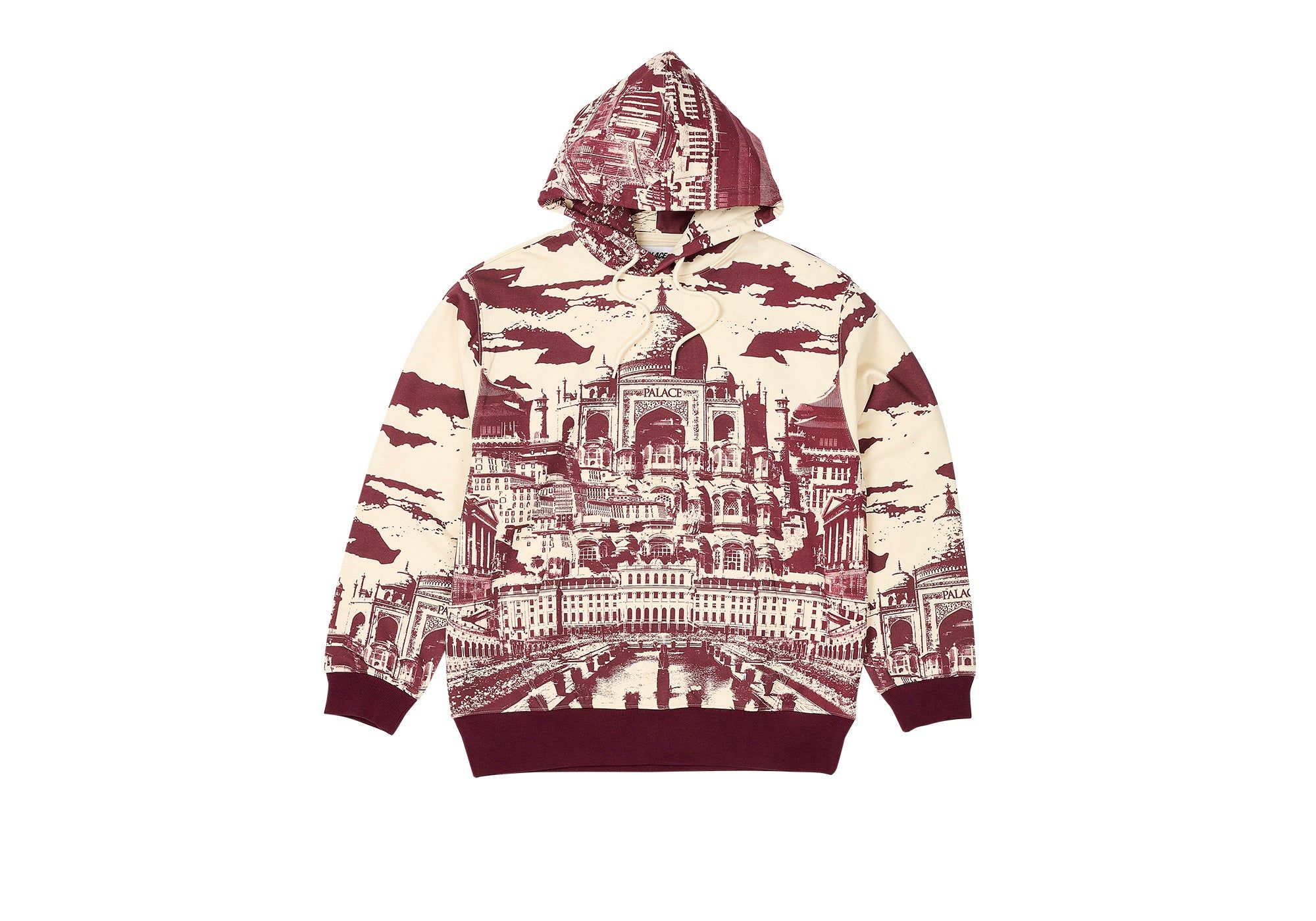 MEGA PALACE HOOD SOFT WHITE sold by PALACE