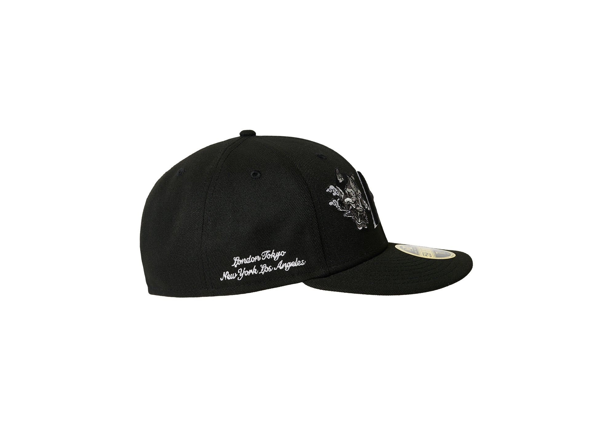 MASKS NEW ERA LP 59FIFTY BLACK sold by PALACE product image thumbnail 2