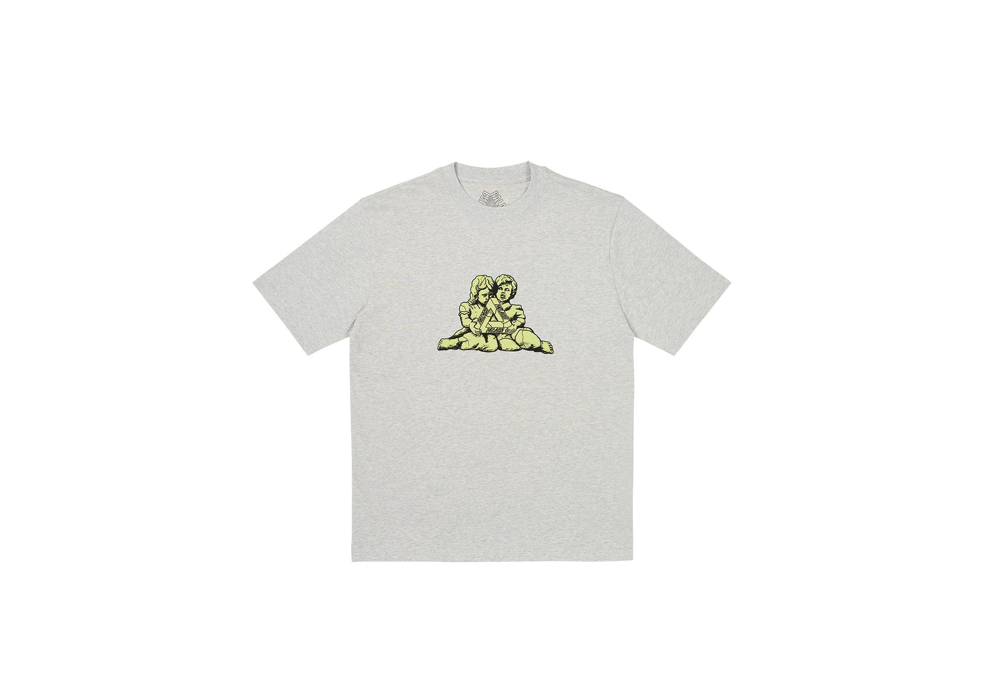 CHISELED T-SHIRT GREY MARL sold by PALACE