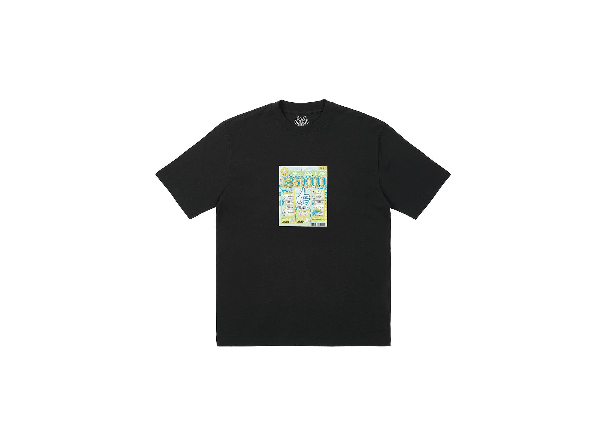SCRATCHY T-SHIRT BLACK sold by PALACE