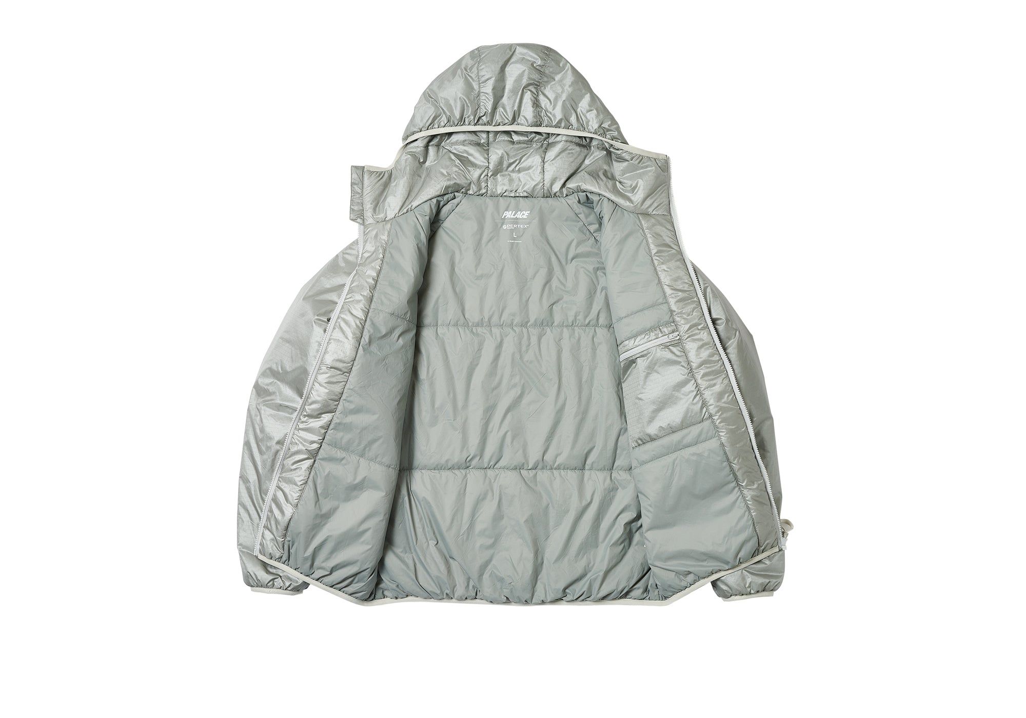 PERTEX® QUILTED JACKET GREY sold by PALACE product image thumbnail 2