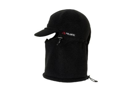 POLARTEC PEAKED FACE WARMER BLACK sold by PALACE