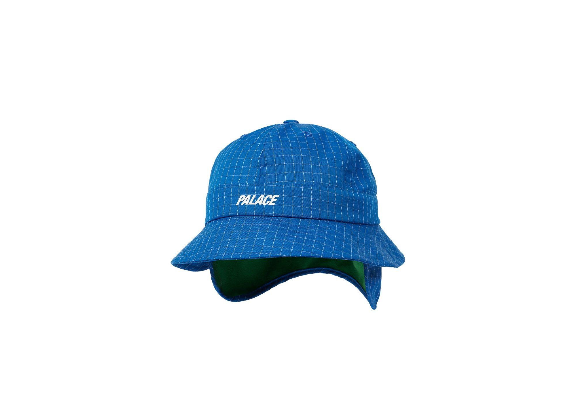 MOUNTAIN BUCKET HAT BLUE sold by PALACE