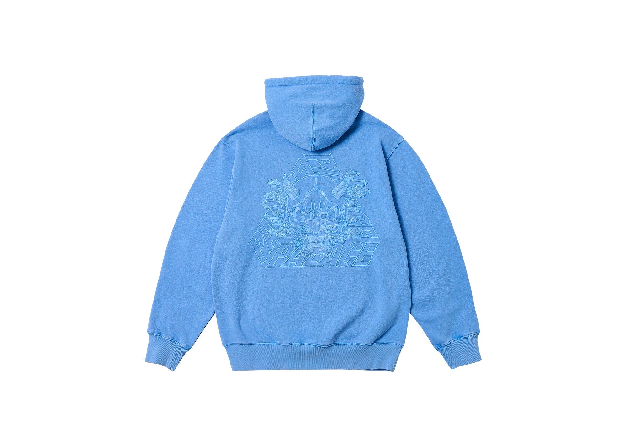 DEMON HOOD BLUE sold by PALACE