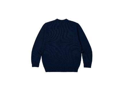 PALACE CAT KNIT NAVY sold by PALACE