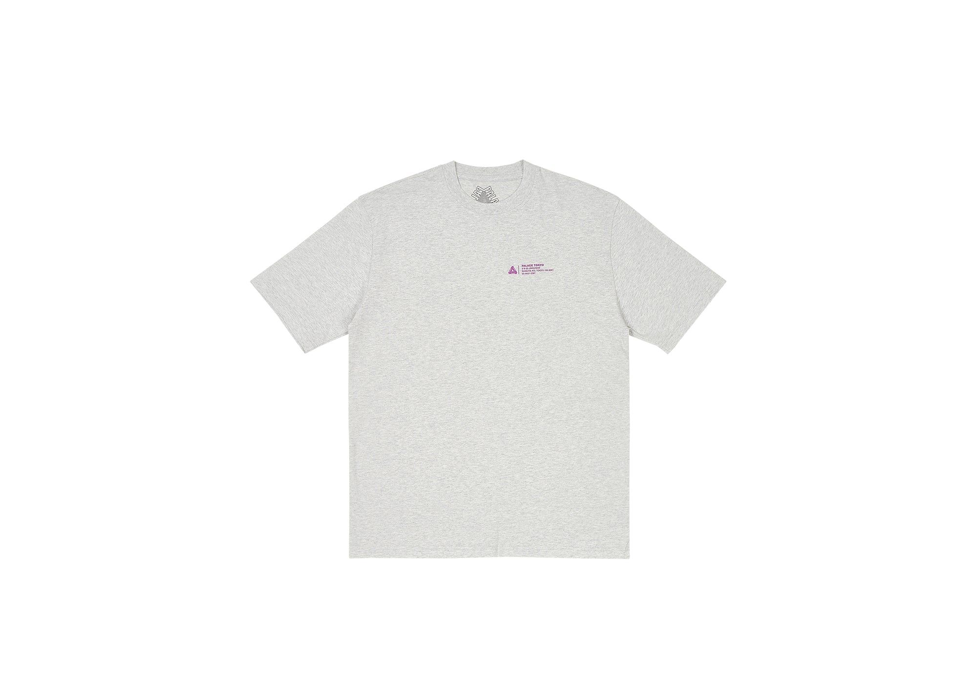 WRAPPER LOGO T-SHIRT GREY MARL sold by PALACE product image thumbnail 2
