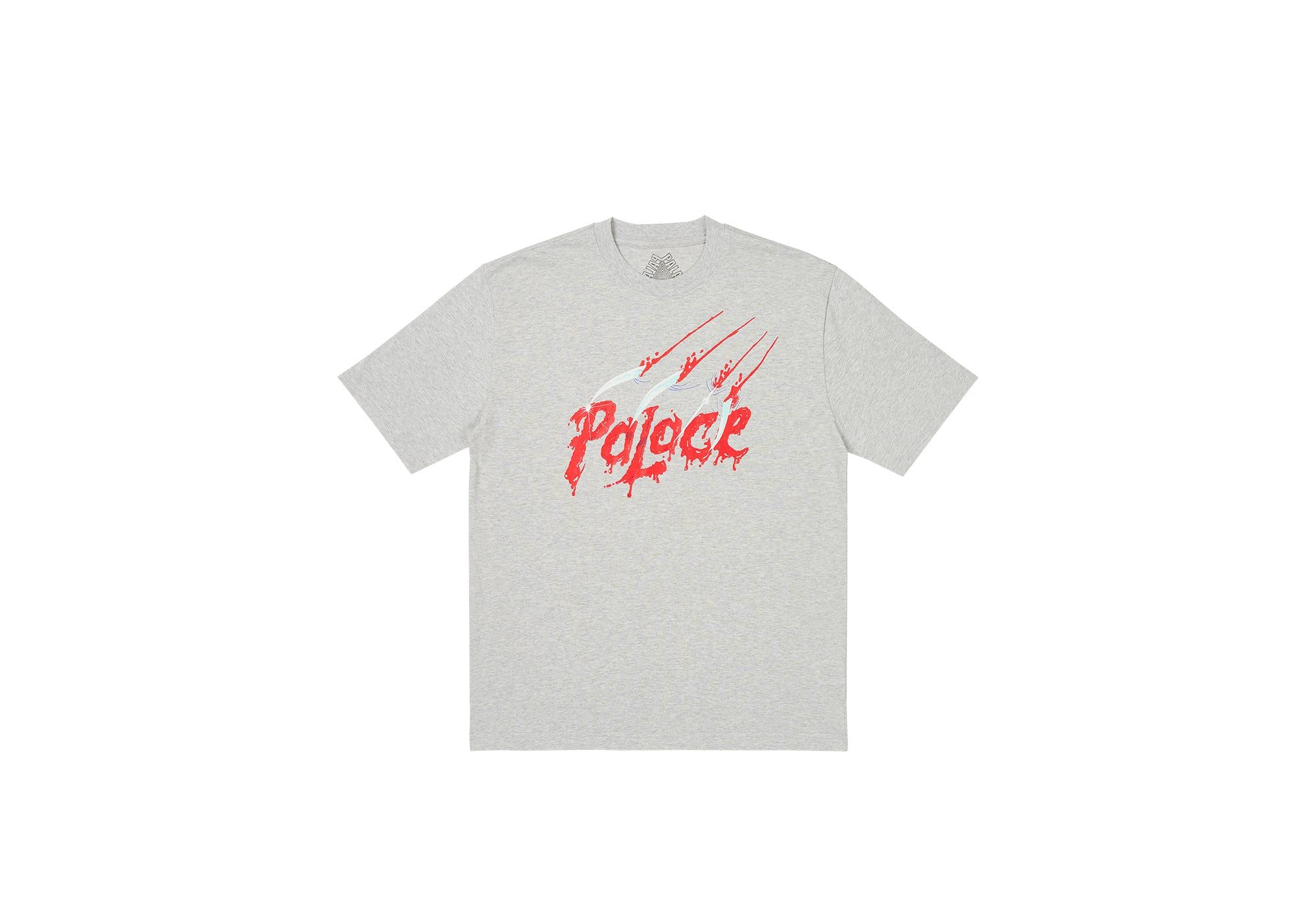 SCRATCHY T-SHIRT GREY MARL sold by PALACE