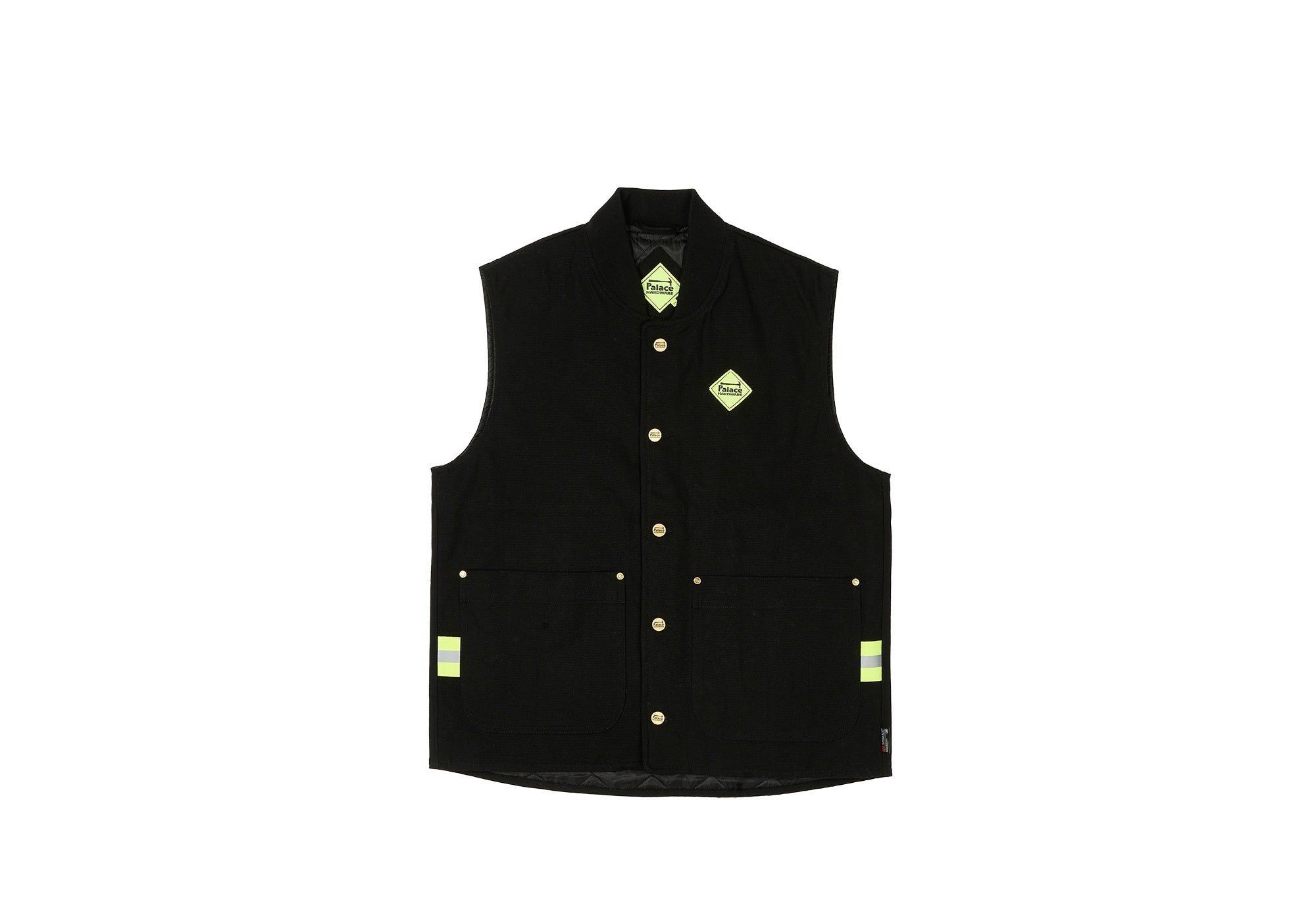 PALACE HARDWARE VEST BLACK sold by PALACE