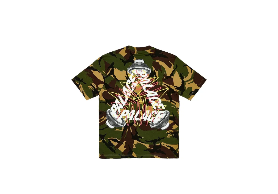 SPEAKER P-3 T-SHIRT WOODLAND CAMO sold by PALACE