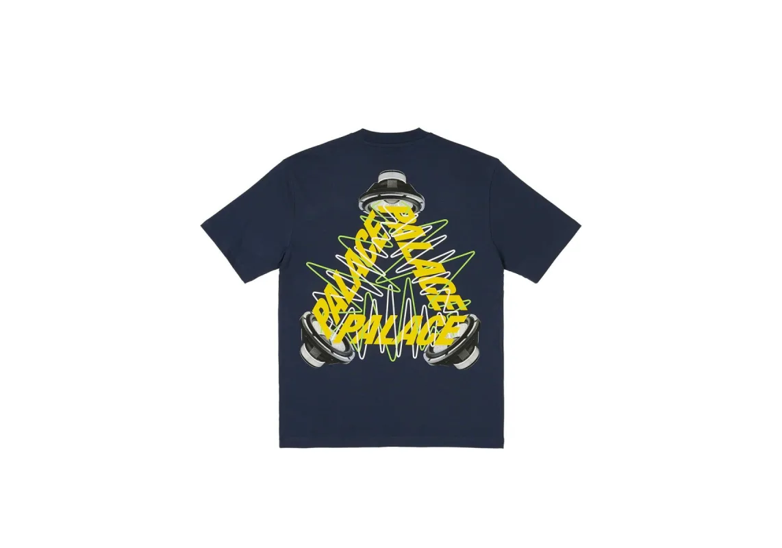 SPEAKER P-3 T-SHIRT NAVY sold by PALACE