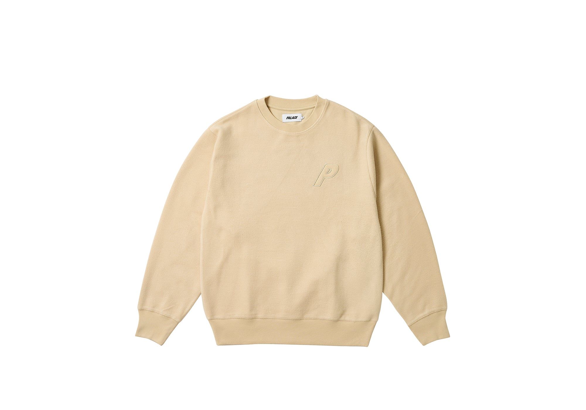 REVERSE P-3 CREW CAMEL sold by PALACE product image thumbnail 2