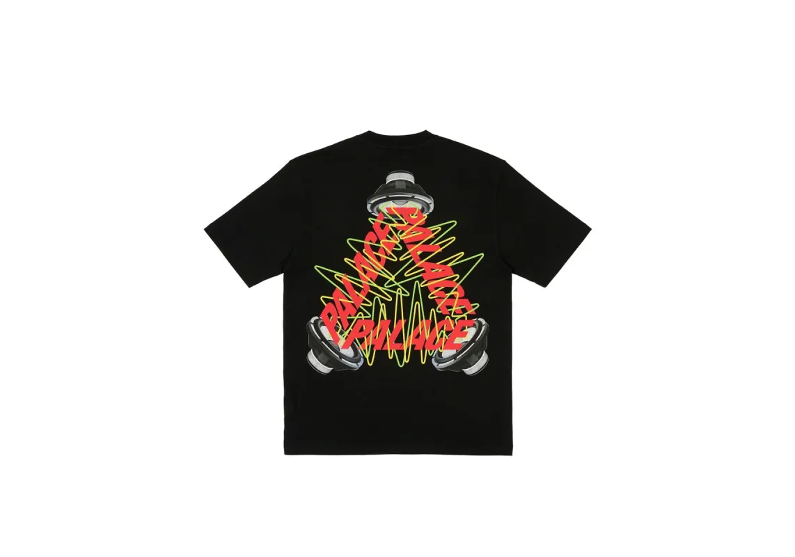 SPEAKER P-3 T-SHIRT BLACK sold by PALACE