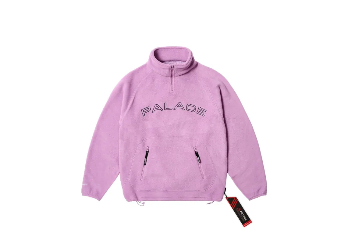 POLARTEC FLEECE FUNNEL LILAC sold by PALACE