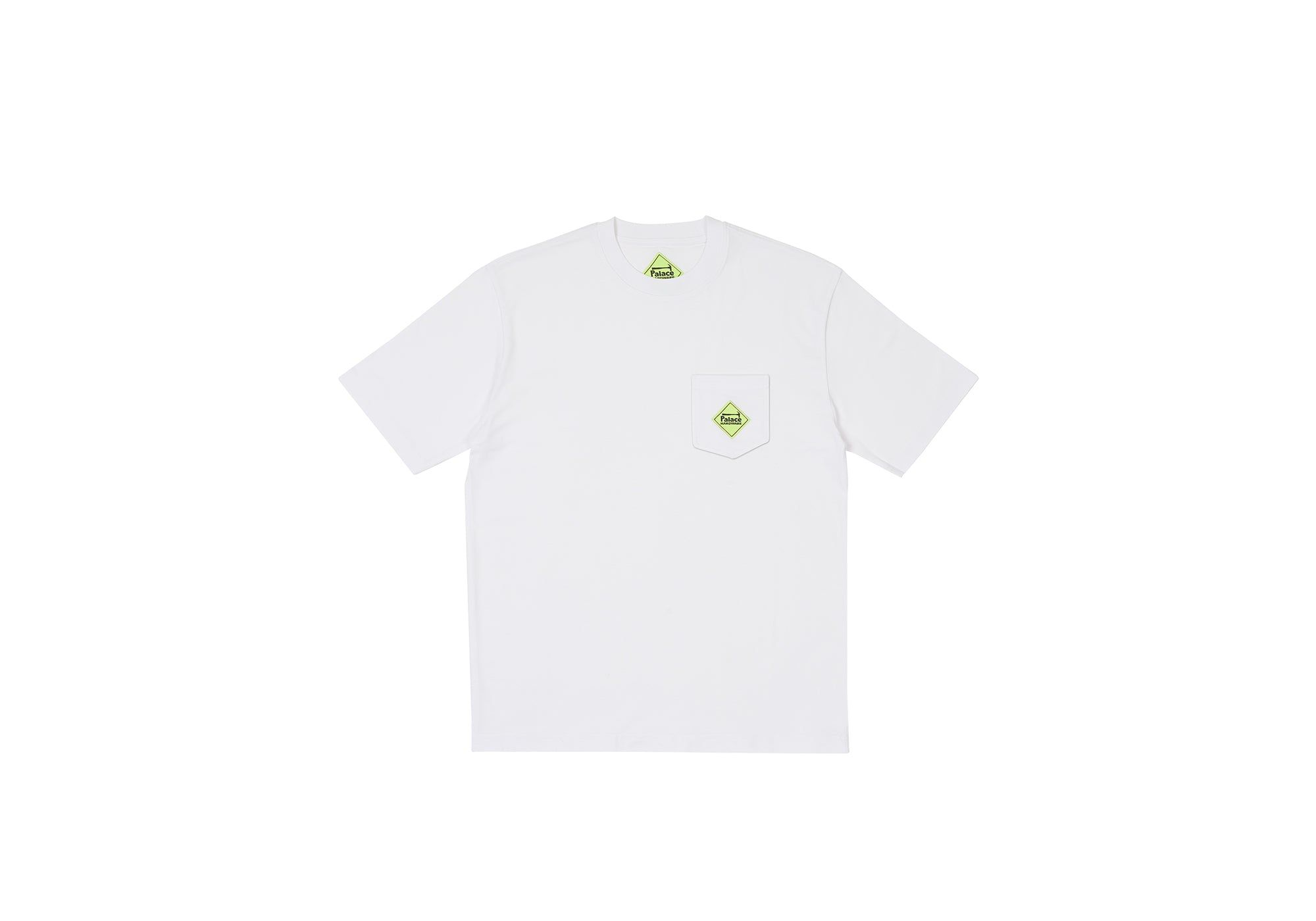 PALACE HARDWARE POCKET T-SHIRT WHITE sold by PALACE