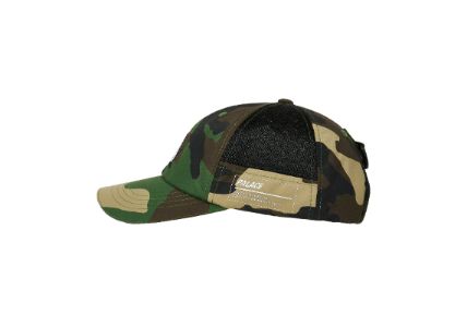 MILITARY SHELL TRI-FERG PATCH 6-PANEL CAMO sold by PALACE