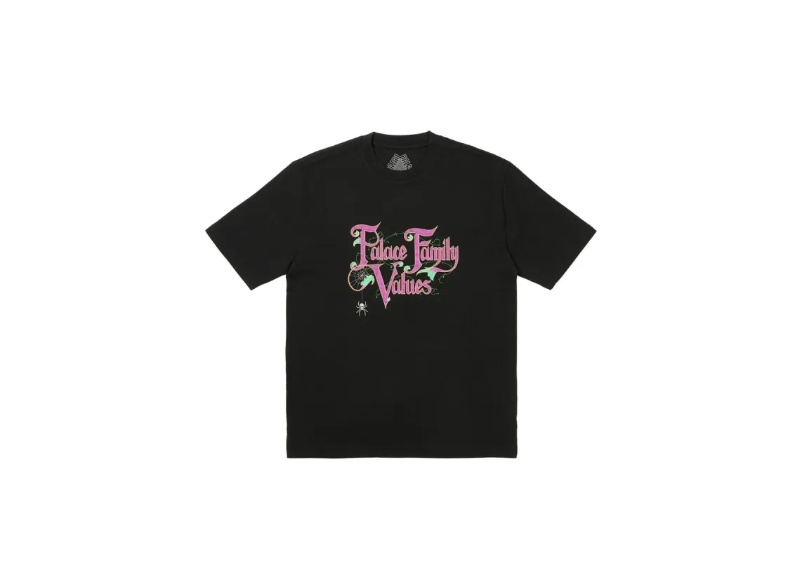FAMILY VALUES T-SHIRT BLACK sold by PALACE