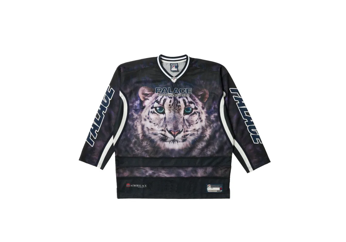 BRIGHTER ALTERNATIVE HOCKEY JERSEY BLACK made by PALACE