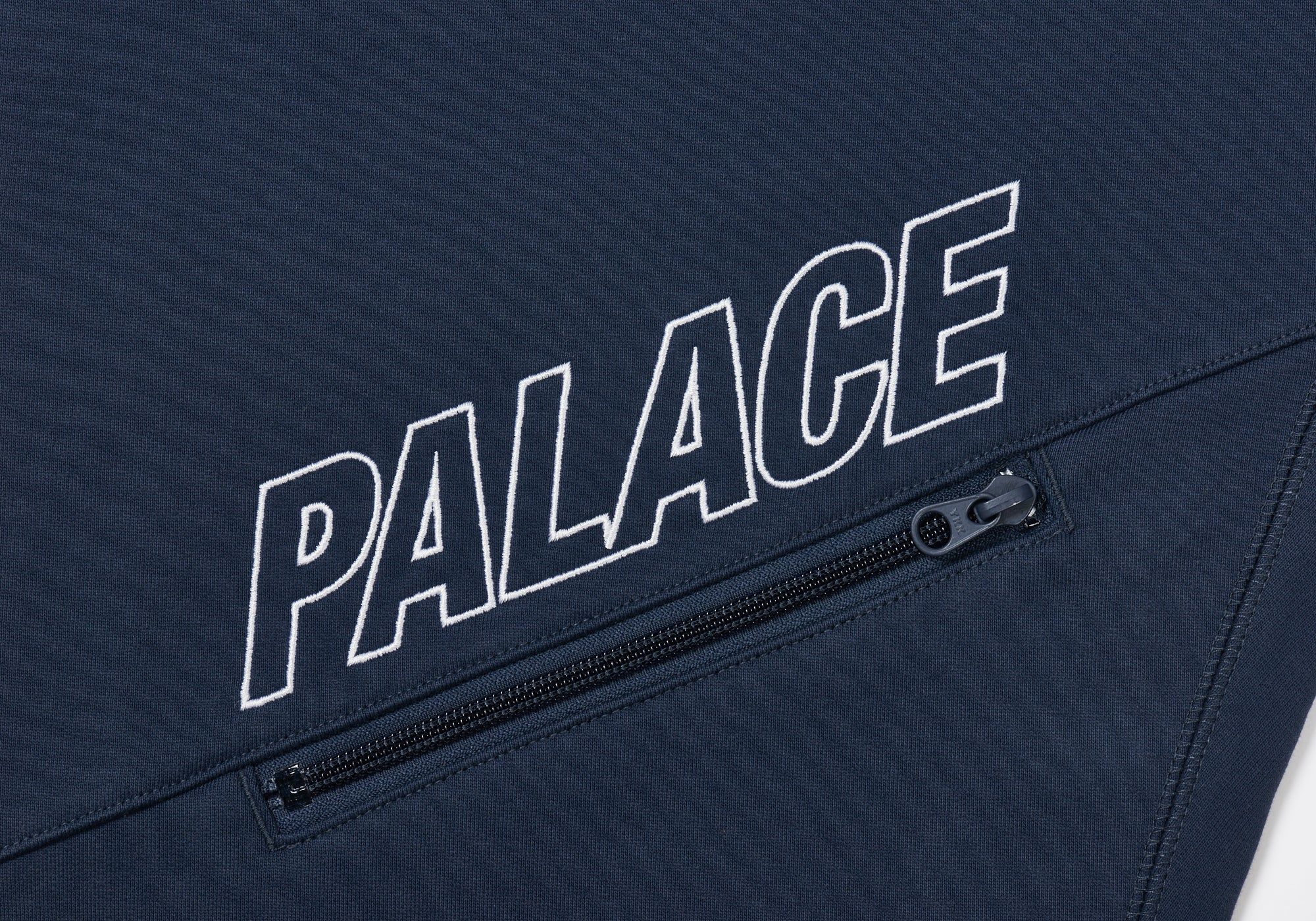 SLANT ZIP JOGGERS BLUE sold by PALACE product image thumbnail 3