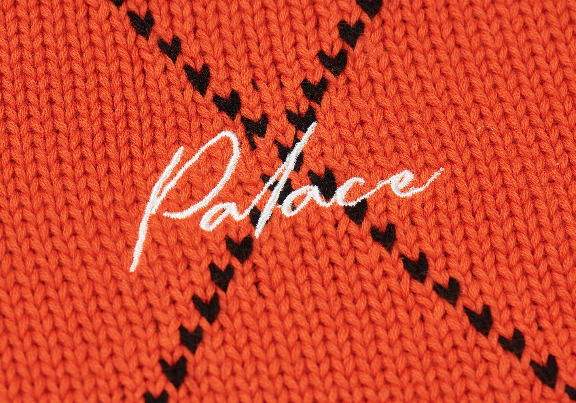 ARGYLE KNIT VEST NAVY / ORANGE sold by PALACE product image thumbnail 4