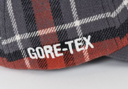 GORE-TEX PLAID P 6-PANEL GREY CHECK sold by PALACE
