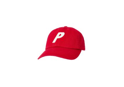 P 6-PANEL TRUEST RED sold by PALACE