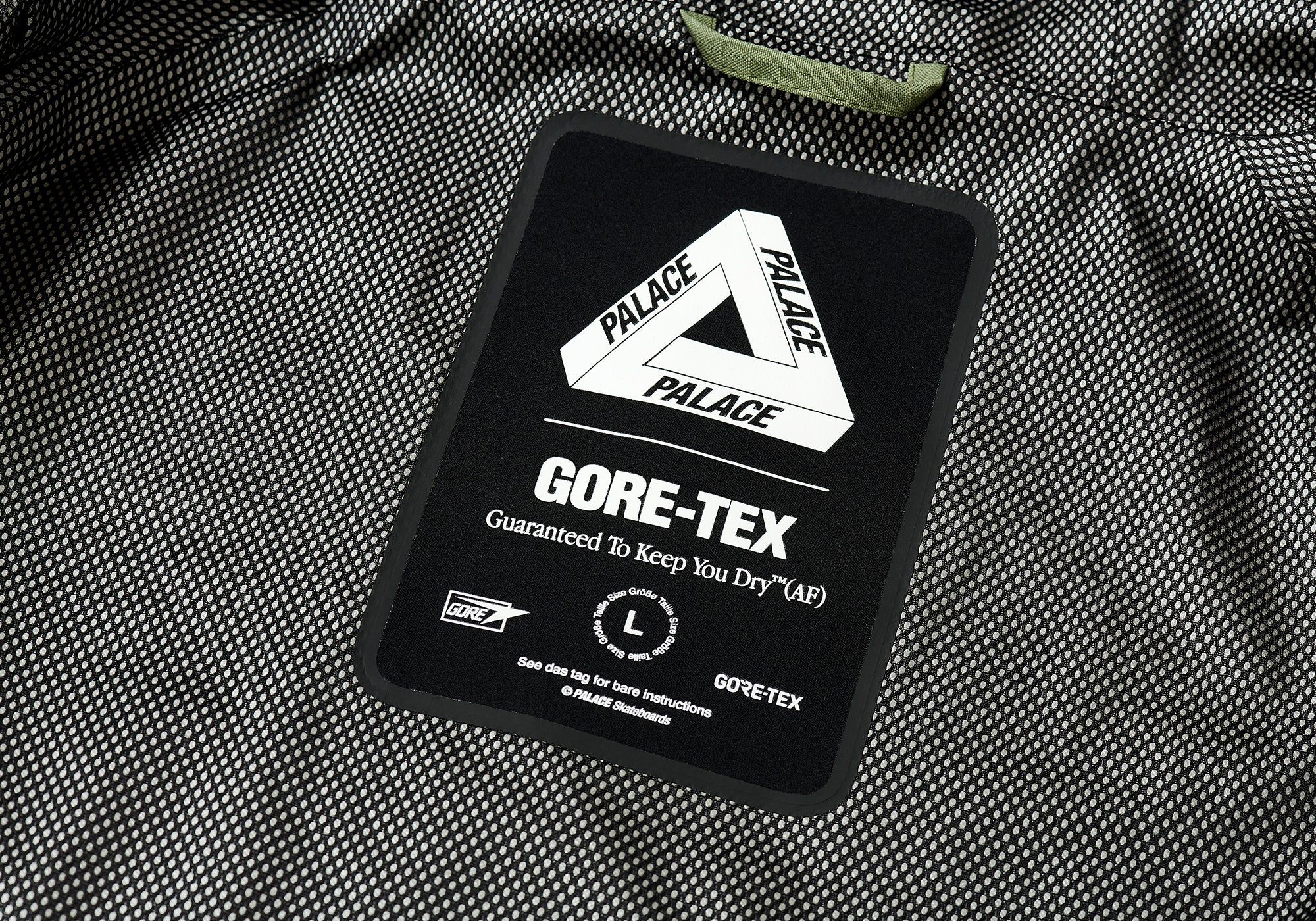 GORE-TEX COTTON RS JACKET OLIVE sold by PALACE product image thumbnail 5