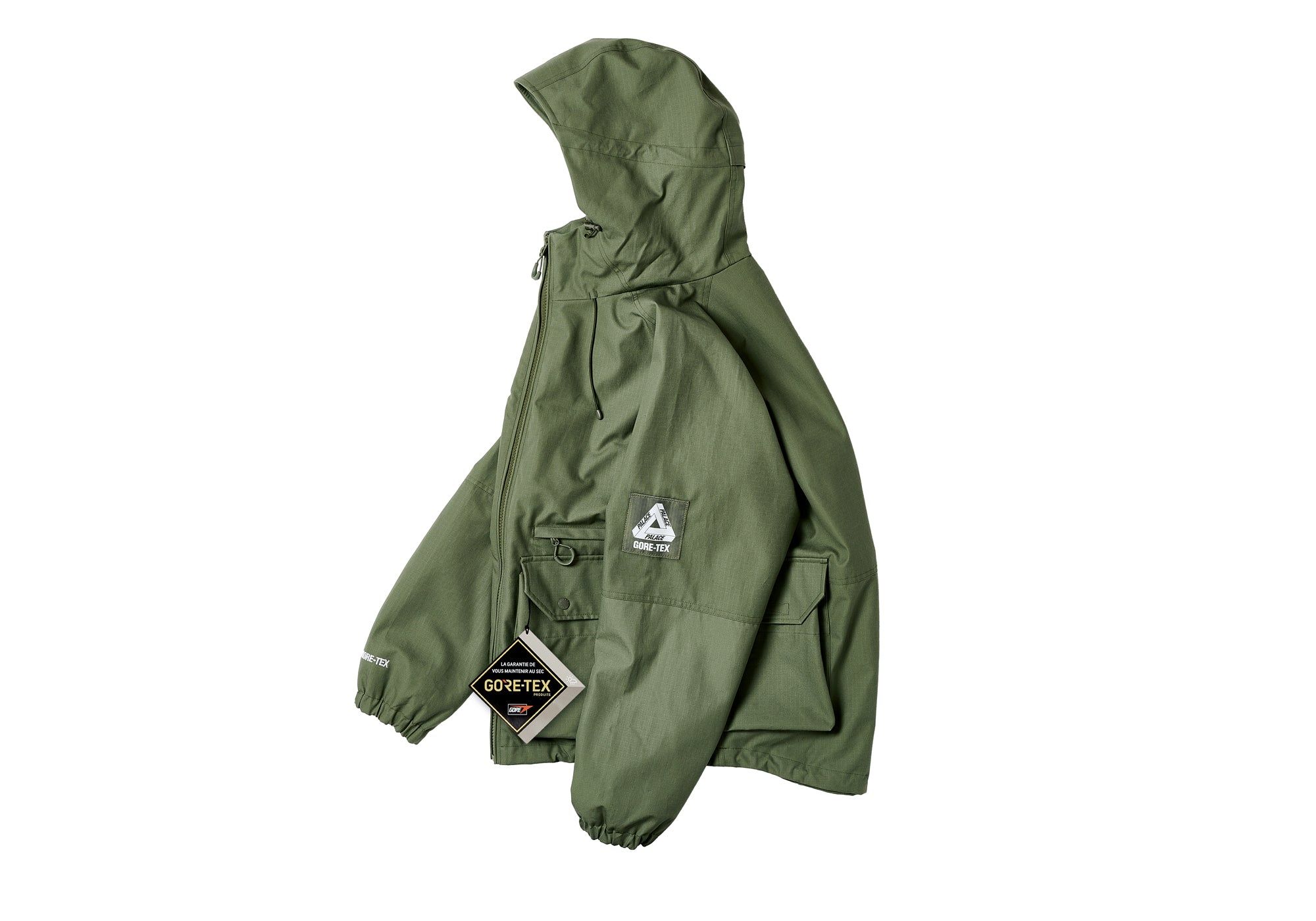 GORE-TEX COTTON RS JACKET OLIVE sold by PALACE product image thumbnail 3