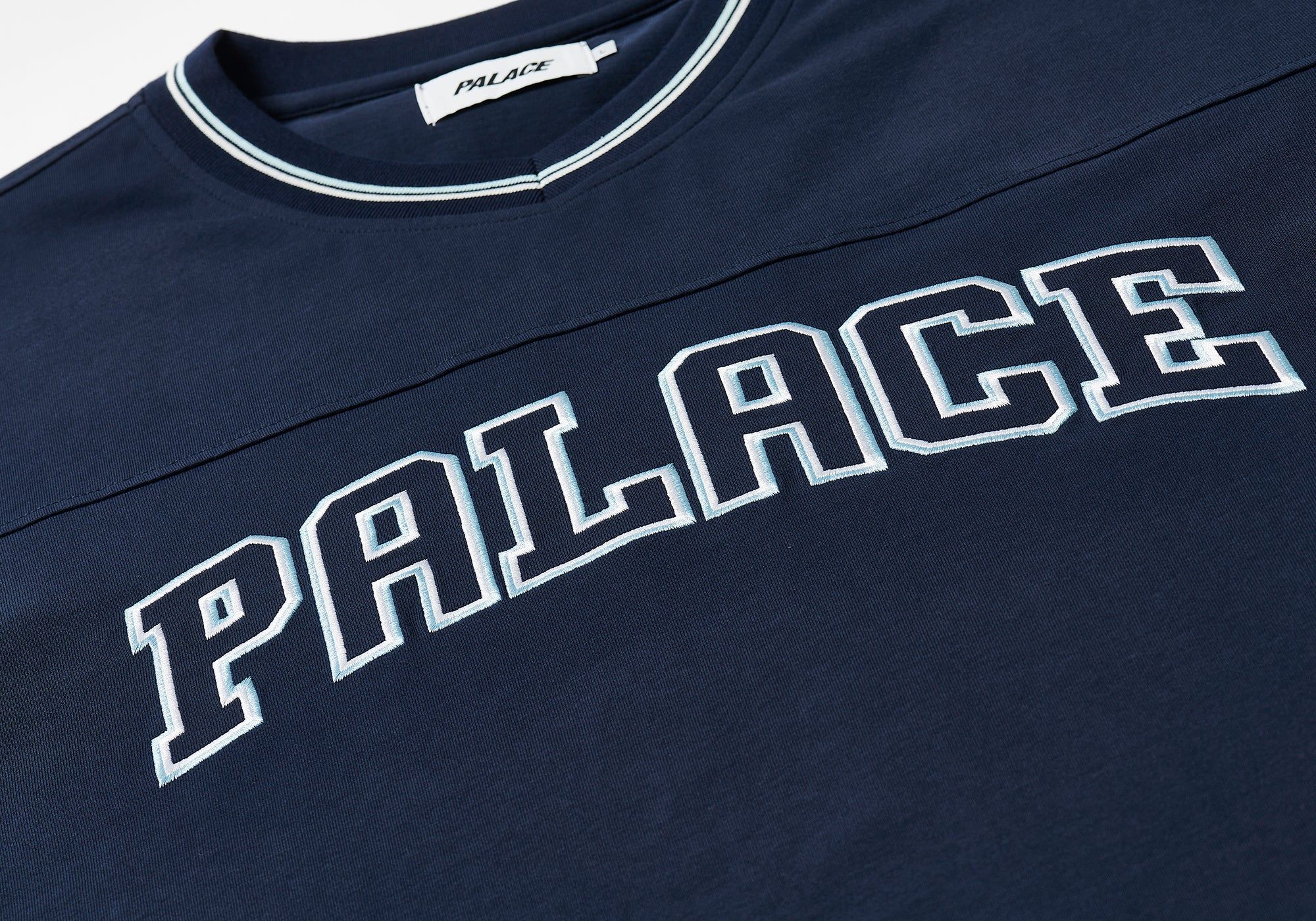PANEL V-NECK JERSEY NAVY sold by PALACE product image thumbnail 3