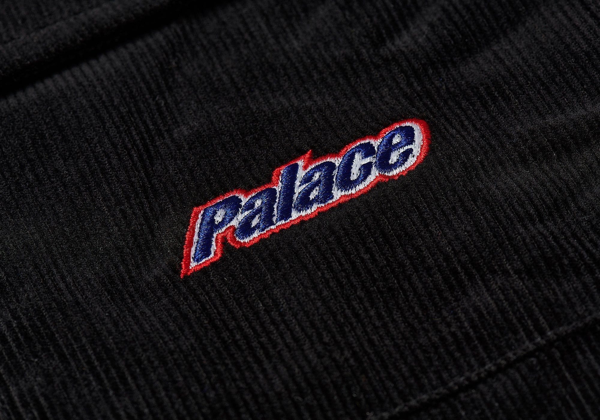 DROP SHOULDER CORD SHIRT BLACK sold by PALACE product image thumbnail 3
