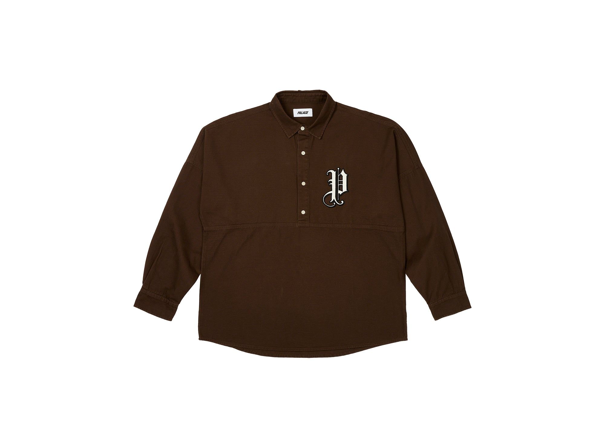 OLD ENGLISH OVERSHIRT NICE BROWN sold by PALACE