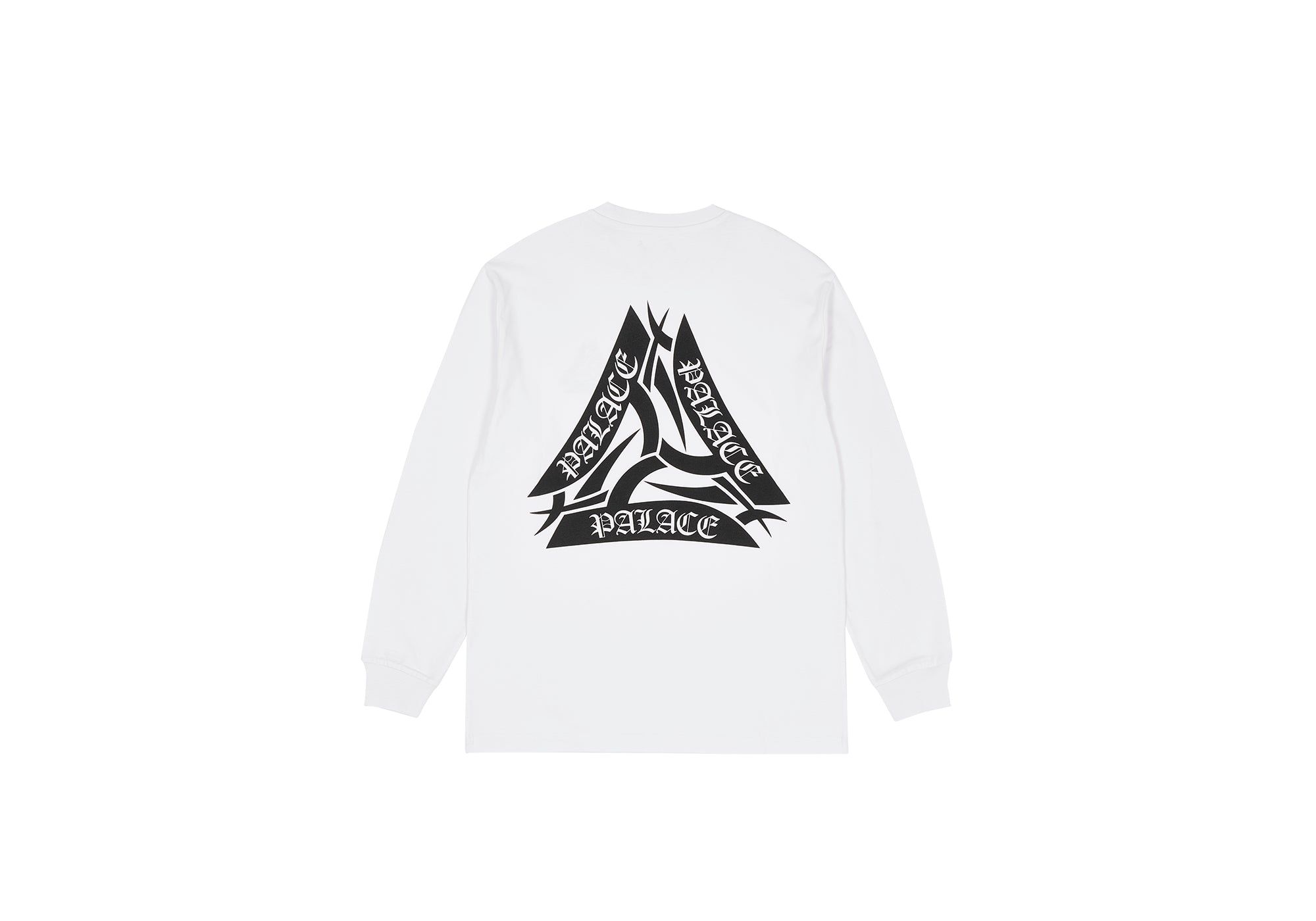 TRIBAL TRI LONGSLEEVE WHITE sold by PALACE